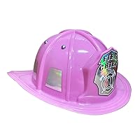Aeromax Fire Chief Helmet Pink Adjustable Youth Size