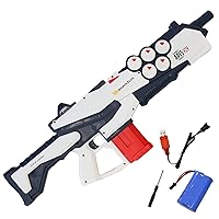 MRG Electric Water Gun, Adult, Super Strong Distance, 39.4 ft (15 m), Electric Water Gun, High Pressure, Overseas Strongest, Strongest, Continuous Fire, High Speed, Large Capacity, Large Tank,