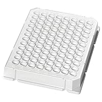 333-8091-W1I 96-Well ELISA Treated Microplates with Flat Bottoms. Polystyrene, White, Individual pack (Pack of 50)