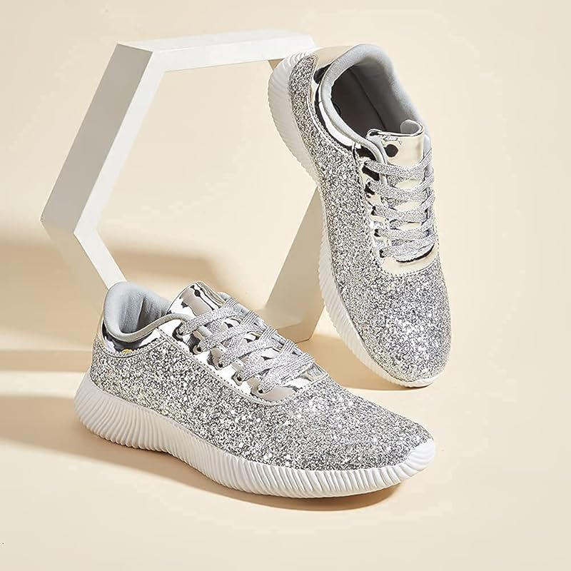 Mua BELOS Women's Glitter Shoes Sparkly Lightweight Metallic