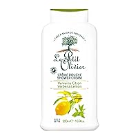 Shower Cream - Verbena Lemon - Gently Cleanses Skin - Fresh and Moisturizing - pH Neutral - Dermatologically Tested - Free Of Soap and Dyes - 16.9 Oz