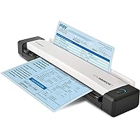 Visioneer RoadWarrior 3 Simplex Mobile Document Scanner for PC and Mac, USB Powered Travel Scanner