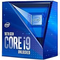 Intel Core i9-10900K Desktop Processor 10 Cores up to 5.3 GHz Unlocked LGA1200 (Intel 400 Series Chipset) 125W