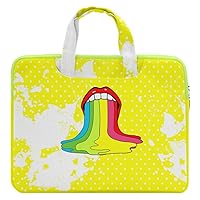 CowCow Computer Bag Fun Pop Art Pattern Compatible with MacBook Air/Pro 13