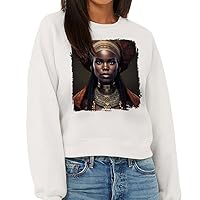 Black Girl Print Raglan Pullover - Gift for Her - Black Girl Present