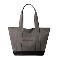 Ladies Shoulder Bag Large Capacity Canvas Bag Casual Handbag Bag Work Class Handbag Hand Bag