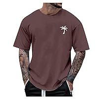Athletic Men's Dri-Power Cotton Blend Tees & Tanks, Moisture Wicking, Odor Protection, UPF 30+ Casual Comfort Tops