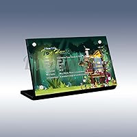 Acrylic Display Plaque for Lego Friendship Tree House 41703(Lego Set is not Included)