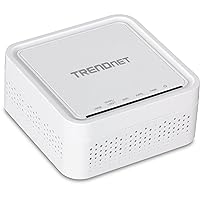 TRENDnet AC1200 WiFi EasyMesh Remote Node, App-Based Setup Utility, Seamless WiFi Roaming, Beamforming,Supports 2.4GHz and 5GHz Devices, TEW-832MDR, White
