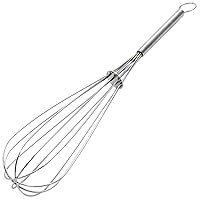Chef Craft Classic Stainless Steel Sturdy Whisk, 12 inch, Chrome