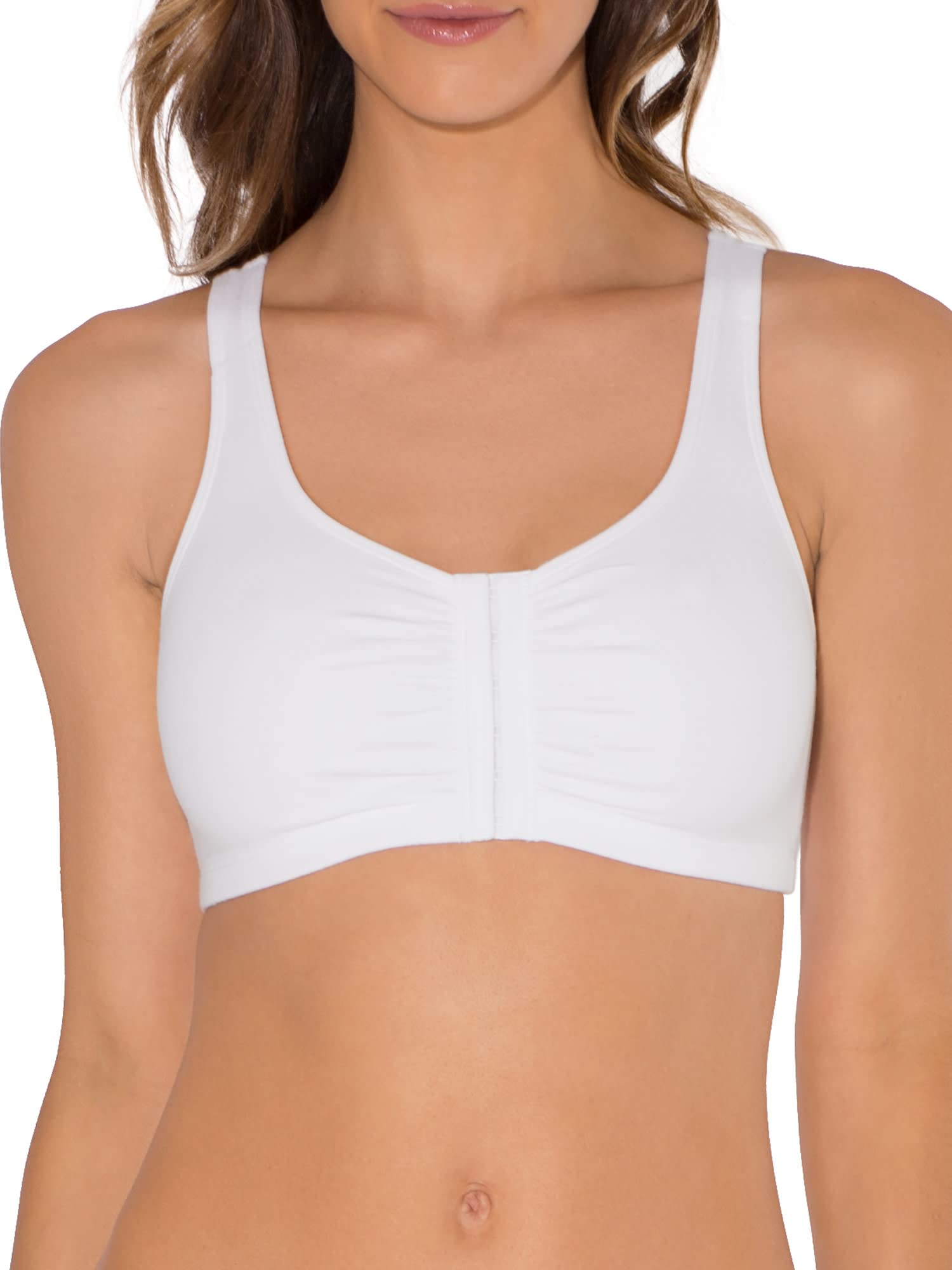 Fruit of the Loom Women's Front Closure Cotton Bra