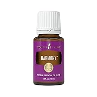 Young Living - Harmony Essential Oil 15 ml | Aromatherapy Blend for Confidence | Enhances Feelings of Peace & Well-Being | Balancing Fragrance for Home
