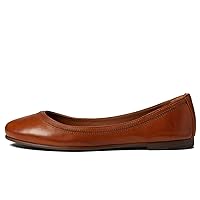Frye Carson Ballet Flats for Women Featuring Premium Tumbled Leather with Leather Lining and Leather Outsole – 3/8