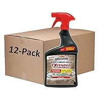 Spectracide Weed And Grass Killer With Extended Control 32 Ounces, Pack of 12
