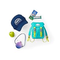American Girl Corinne Tan Girl of The Year 2022 18-inch Doll Camping Accessories with Backpack and Canteen, for Ages 8+