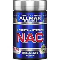 ALLMAX NAC - 60 Veggie Capsules - Immune Support & Free Radical Protection - 60 Servings