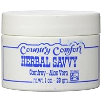 Herbal Savvy Comfrey, Aloe Vera, 1 Ounce
