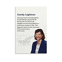 Notable Arab American Leaders Poster Candy Lightner Arab American Heritage Month Posters Classroom Decor Canvas Painting Posters And Prints Wall Art Pictures for Living Room Bedroom Decor 12x18inch(3