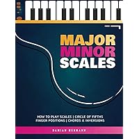 Major Minor Scales: Music Guide for Piano & Keyboard - How to Play Scales, Finger Positions, Circle of Fifths Chords & Inversions (Piano Music: Keys & Chords to Harmony) Major Minor Scales: Music Guide for Piano & Keyboard - How to Play Scales, Finger Positions, Circle of Fifths Chords & Inversions (Piano Music: Keys & Chords to Harmony) Paperback Kindle