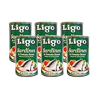 Sardines in Tomato Sauce (Original) - 5.5oz [Pack of 6]