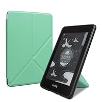 6.8Inch Kindle Paperwhite (11Th Gen - 2021) and Signature Edition Cover, Kindle Paperwhite 2021 Origami Stand Case,Mint Green