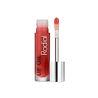 Rodial Plumping Collagen Lip Oil Sugar Coral 0.13fl.oz, Vegan Collagen-Infused Lip Oil with Macadamia and Jojoba Oil, Deep Hydration for Fuller-Looking Pout, Ultra-Nourishing Formula for Silky Lips