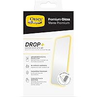 OtterBox iPhone 15 Plus Premium Glass, Antimicrobial, Anti-Scratch Protection, Shatter Resistant, Crystal Clarity
