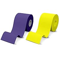 SB SOX 2 Rolls Kinesiology Tape (Purple + Yellow)