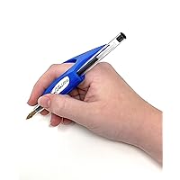Grip Support for Writing and Art Tools (Medium Blue, Royal Blue)