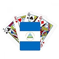 Nicaragua National Flag North America Country Poker Playing Cards Tabletop Game Gift