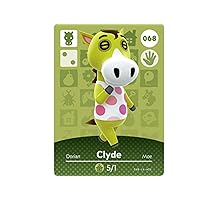 Nintendo Animal Crossing Happy Home Designer Amiibo Card 68 Clyde 068/100