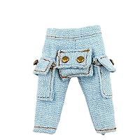 ob11 Baby Clothes Slim-fit Pants Butt Pants Pocket Pants Overalls Pants 1/12 bjd Doll Clothes