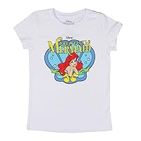Disney The Little Mermaid 1989 Girls' Ariel Princess Movie Film T-Shirt Tee Top Crewneck