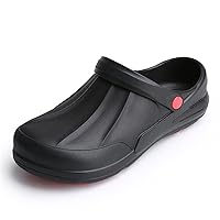 Non Slip Shoes for Men - Oil Water Resistant Chef Nursing Doctors Shoes Suitable for Kitchen Restaurant Garden Hospital Slip Resistant Safty Work Shoes