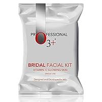 O3+ Bridal Facial Kit Vitamin C Glowing Skin for Bright and Radiant Complexion Suitable for All Skin Types (136g, Single Use)