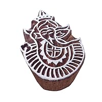 Royal Kraft Wooden Stamps DIY Fabric, Textile, Clay, Pottery, Paper, Henna Printing Blocks THItag004