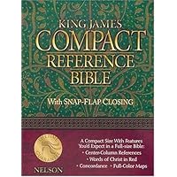 Holy Bible King James Version Compact Reference Bible Snap Flap Holy Bible King James Version Compact Reference Bible Snap Flap Hardcover