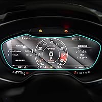 Car Dashboard Panel Film Anti-Scratch Protector Speedometer Tempered Glass Film，for Audi TT TTS 2017-2023