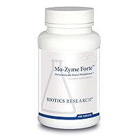MoZyme Forte Molybdenum 150 mcg, Liver Support, Detoxification, Essential Trace Element, Healthy Metabolism, Antioxidant Support 100 Tablets