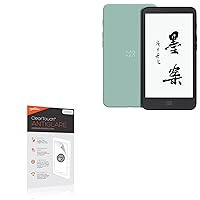 BoxWave Screen Protector Compatible with Xiaomi Moaan InkPalm 5 - ClearTouch Anti-Glare (2-Pack), Anti-Fingerprint Matte Film Skin