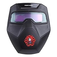 True Color Solar Power Auto Darkening Welding Helmet And Protect Eyes From For Vision Loss From Drill Strong Light P Welding Helmet For Adults For Men