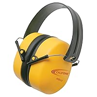 Califone Best Hearing Protectors, Bright Yellow Safety Color - 1301882, Large
