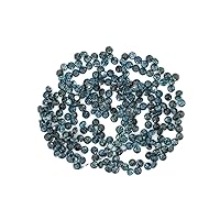Natural Loose Diamonds Round Shape Blue Color SI1 VS1 Clarity 1.30 to 1.50 MM 25 Pcs