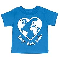 Keep Her Safe Baby T-Shirt - Nature Lover Gift - Earth Inspired Apparel
