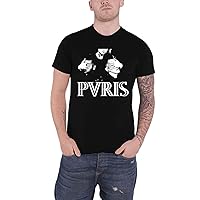 Pvris T Shirt Hands Band Logo Official Mens Black Size XL