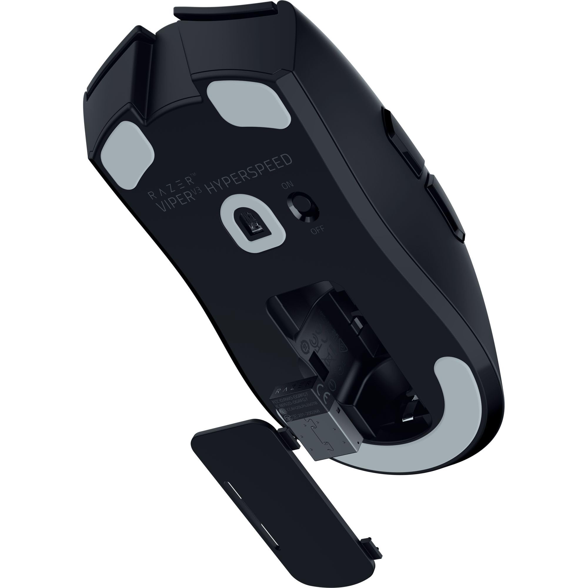 Razer Viper V3 HyperSpeed Wireless Esports Gaming Mouse: 82g Lightweight Design - 30K DPI Optical Sensor - Up to 280 Hr Battery Life - HyperSpeed Wireless - Mechanical Switches Gen-2 - Classic Black
