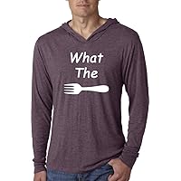 Funny Hoodie What The Fork WTF Lightweight Hoody