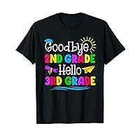 Goodbye 2nd Grade Hello 3rd Grade Shirt Graduation Students T-Shirt