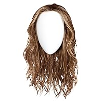Raquel Welch Selfie Mode Wig with Long Wavy Layers, Memory Cap lll and Lace Front, Average Cap Size, RL12/22SS Cappuccino