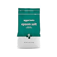 Epsom Salt Soaking Aid, Eucalyptus Scented, 3 Pound (Pack of 1) (Previously Solimo)